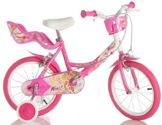 Bicicleta Winx cu roti cu diametrul de 16 - Pret | Preturi Bicicleta Winx cu roti cu diametrul de 16