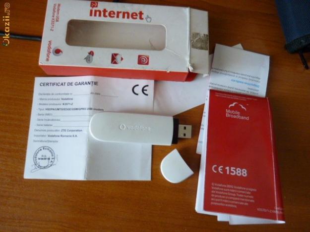 Vand Modem Vodafone + DVD RIDER - Pret | Preturi Vand Modem Vodafone + DVD RIDER