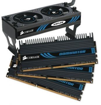 12GB (3x4GB) DDR3 1600MHz CL9 Dominator Triple Channel Kitt revizia A ventilator inclus - Pret | Preturi 12GB (3x4GB) DDR3 1600MHz CL9 Dominator Triple Channel Kitt revizia A ventilator inclus