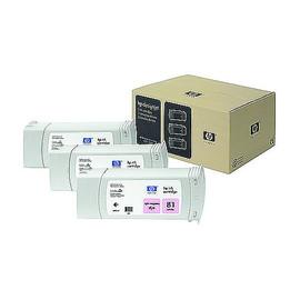 HP 81 3-pack 680-ml Light Magenta Dye, C5071A - Pret | Preturi HP 81 3-pack 680-ml Light Magenta Dye, C5071A