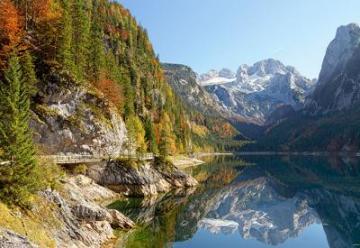 Puzzle Castorland 2000 Gosausee, Austria - Pret | Preturi Puzzle Castorland 2000 Gosausee, Austria