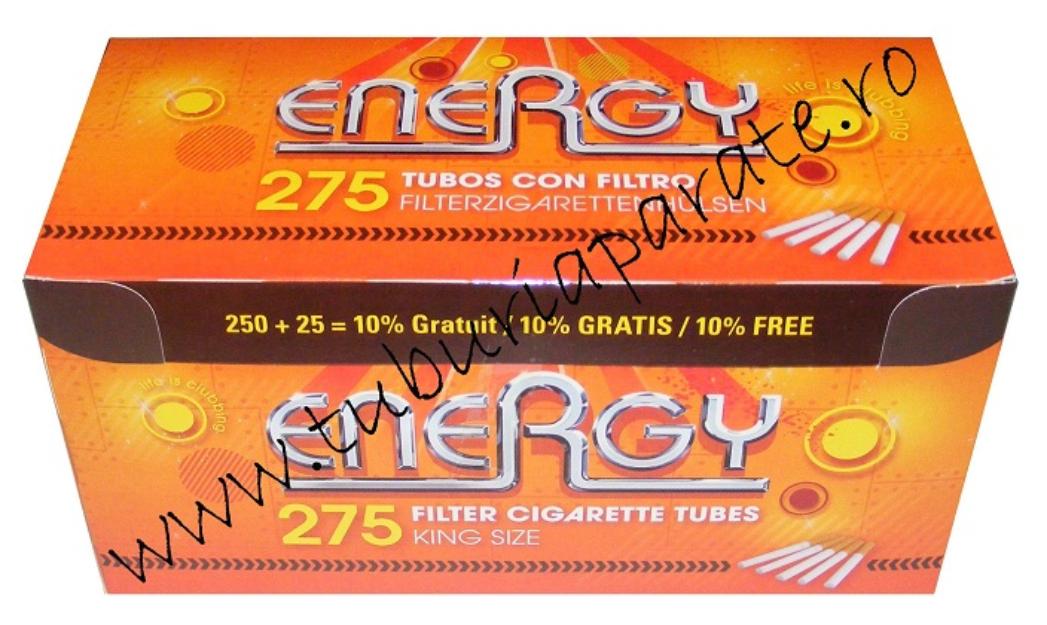 Tuburi Tigari pt.Tutun Energy Orange 275 Buc. - Pret | Preturi Tuburi Tigari pt.Tutun Energy Orange 275 Buc.