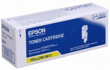 Toner galben pentru AL-C1700/AL-C1750N/AL-C1750W, 1400pg, Epson (C13S050611) - Pret | Preturi Toner galben pentru AL-C1700/AL-C1750N/AL-C1750W, 1400pg, Epson (C13S050611)