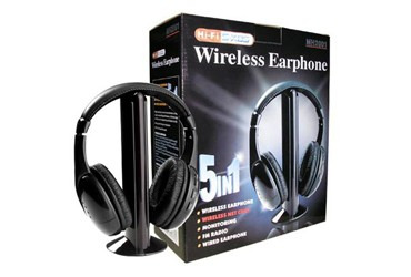 Casti wireless 5 in 1 cu microfon si radio fm - Pret | Preturi Casti wireless 5 in 1 cu microfon si radio fm