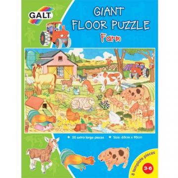 Galt - Giant Floor Puzzle - Farm - Pret | Preturi Galt - Giant Floor Puzzle - Farm