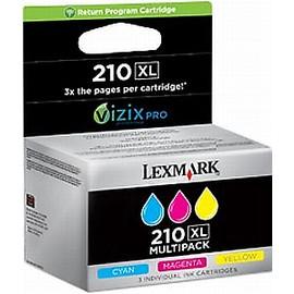 Lexmark 3, Pachet 210XL Color, Blister, 14L0269B - Pret | Preturi Lexmark 3, Pachet 210XL Color, Blister, 14L0269B