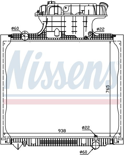 Vand radiator apa Man TGX - Pret | Preturi Vand radiator apa Man TGX