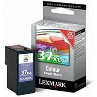 Lexmark 018C2200E, Nr.37XLA, Cartus color de capacitate mare - Pret | Preturi Lexmark 018C2200E, Nr.37XLA, Cartus color de capacitate mare