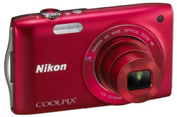 Nikon Coolpix S3300 Rosu Bonus: Husa LowePro + Card 4GB + Minitrepied Flexibil - Pret | Preturi Nikon Coolpix S3300 Rosu Bonus: Husa LowePro + Card 4GB + Minitrepied Flexibil