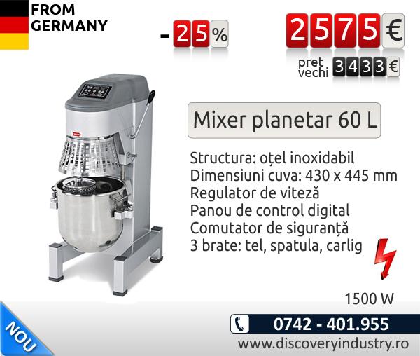 Mixer planetar 60 litri - Pret | Preturi Mixer planetar 60 litri