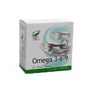 Omega 3-6-9 Ulei *20cps - Pret | Preturi Omega 3-6-9 Ulei *20cps