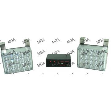 Stroboscop cu 5X4 LED-uri, lumina albastra, 12 V-8096 - Pret | Preturi Stroboscop cu 5X4 LED-uri, lumina albastra, 12 V-8096