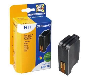 Cartus PELIKAN 339676 color compatibil cu HP78 - Pret | Preturi Cartus PELIKAN 339676 color compatibil cu HP78