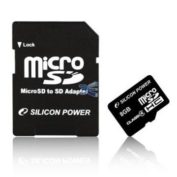 Silicon Power Card MICRO SD 8GB Class 4 - Pret | Preturi Silicon Power Card MICRO SD 8GB Class 4