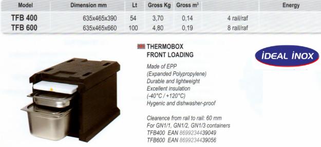 Cutie termoizolanta pentru transport mancare- CLR.291. TFB 600 - Pret | Preturi Cutie termoizolanta pentru transport mancare- CLR.291. TFB 600