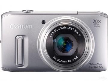 Canon PowerShot SX 240 HS IS Argintiu + Transport Gratuit - Pret | Preturi Canon PowerShot SX 240 HS IS Argintiu + Transport Gratuit