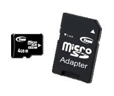 Card memorie Team Group microSDHC 4GB, adaptor SD, class 6 - Pret | Preturi Card memorie Team Group microSDHC 4GB, adaptor SD, class 6