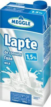 Lapte UHT 1,5% Meggle 1l - Pret | Preturi Lapte UHT 1,5% Meggle 1l