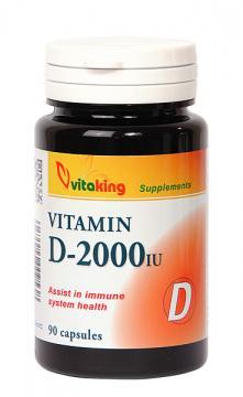 Vitamina D3 2000UI *90cps - Pret | Preturi Vitamina D3 2000UI *90cps
