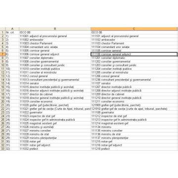 Software aplicatie Corespondenta coduri COR 2010 - 2012 in f - Pret | Preturi Software aplicatie Corespondenta coduri COR 2010 - 2012 in f