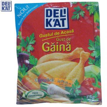 Adaos pentru mancare Delikat Gaina 75 gr - Pret | Preturi Adaos pentru mancare Delikat Gaina 75 gr