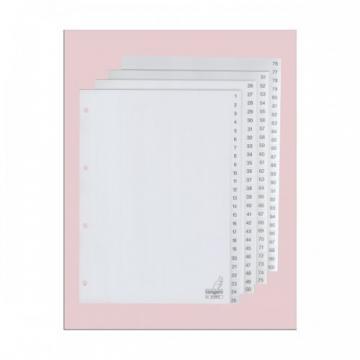 Index plastic numeric 1-100, KANGARO - Pret | Preturi Index plastic numeric 1-100, KANGARO