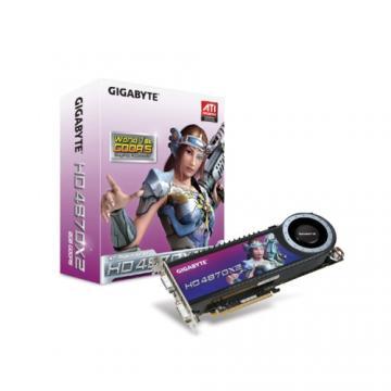 Placa video Gigabyte Radeon HD 4870 X2 2048MB DDR5 - Pret | Preturi Placa video Gigabyte Radeon HD 4870 X2 2048MB DDR5