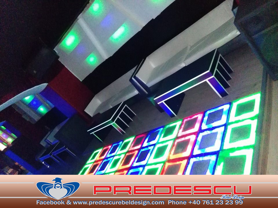 Ring Dans LED Disco Club . Predescu Rebel Design - Pret | Preturi Ring Dans LED Disco Club . Predescu Rebel Design