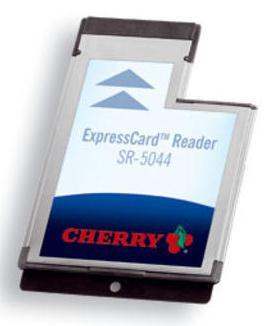 SmartReader PC/SC, cititor carduri, ExpressCard, argintiu, Cherry, SR-5044 - Pret | Preturi SmartReader PC/SC, cititor carduri, ExpressCard, argintiu, Cherry, SR-5044
