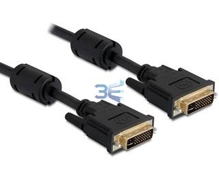 Delock Cablu DVI Dual Link ecranat 2m - Pret | Preturi Delock Cablu DVI Dual Link ecranat 2m