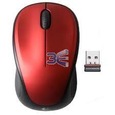 Logitech M235, Mouse Optic, Rosu - Pret | Preturi Logitech M235, Mouse Optic, Rosu