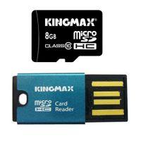 Card memorie Kingmax MicroSDHC 8GB Class 10 (Card Reader USB) - Pret | Preturi Card memorie Kingmax MicroSDHC 8GB Class 10 (Card Reader USB)