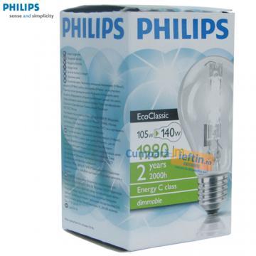 Bec clar Philips EcoClassic E27 105 W - Pret | Preturi Bec clar Philips EcoClassic E27 105 W