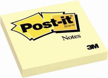 Notite autoadezive Post-itÂ®, 76 x 76 mm, 100 file, galben, 4 buc/set - Pret | Preturi Notite autoadezive Post-itÂ®, 76 x 76 mm, 100 file, galben, 4 buc/set