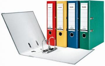 Biblioraft plastifiat color Falken, 50 mm, alb - Pret | Preturi Biblioraft plastifiat color Falken, 50 mm, alb