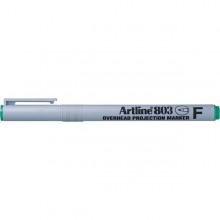 OHP marker ARTLINE 803, non-permanent, 0.5 mm - verde - Pret | Preturi OHP marker ARTLINE 803, non-permanent, 0.5 mm - verde