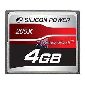 Silicon Power Card CF 4GB 200x - Pret | Preturi Silicon Power Card CF 4GB 200x