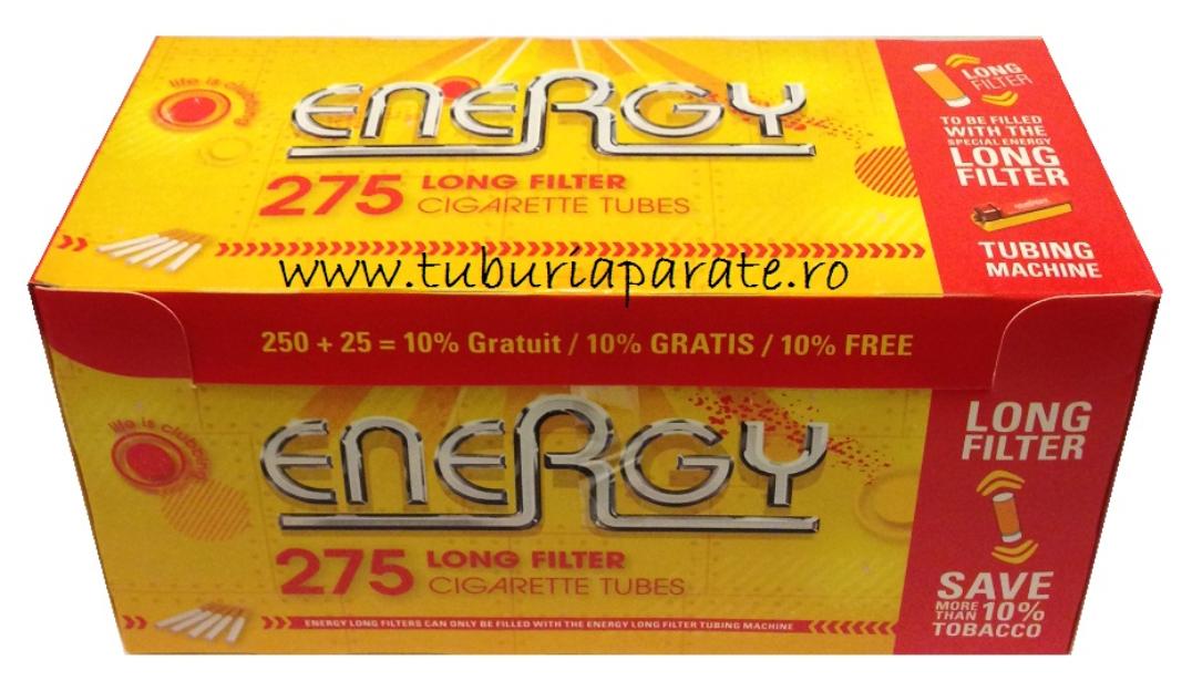 Tuburi Tigari pt.Tutun Energy Extra 275 Buc. - Pret | Preturi Tuburi Tigari pt.Tutun Energy Extra 275 Buc.