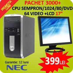 Calculator + Monitor LCD 17 inch la 399 lei - Pret | Preturi Calculator + Monitor LCD 17 inch la 399 lei