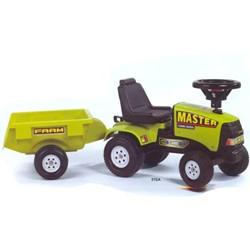 Falk - Tractoras Baby Master cu remorca - Pret | Preturi Falk - Tractoras Baby Master cu remorca