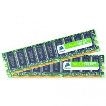 Kit memorie Corsair Value 2x2GB PC2-5300 - Pret | Preturi Kit memorie Corsair Value 2x2GB PC2-5300