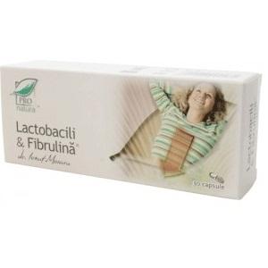 Lactobacili si Fibrulina *30cps - Pret | Preturi Lactobacili si Fibrulina *30cps