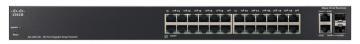 Switch Cisco SG200-26, 10/100/1000 24 Ports + 2 Combo mini-GBIC Ports, Web-GUI/QoS/IPv6 - Pret | Preturi Switch Cisco SG200-26, 10/100/1000 24 Ports + 2 Combo mini-GBIC Ports, Web-GUI/QoS/IPv6