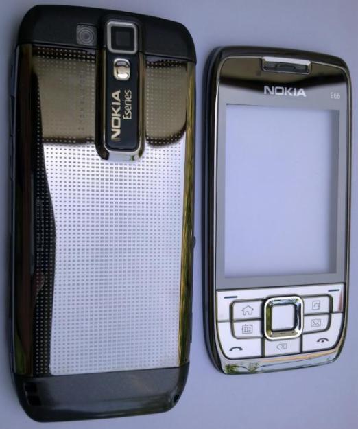 Carcasa Nokia E66 Grey ( Gri ) ORIGINALA COMPLETA - Pret | Preturi Carcasa Nokia E66 Grey ( Gri ) ORIGINALA COMPLETA