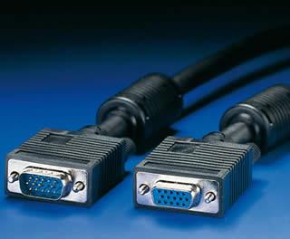 Cablu prelungitor VGA Roline,15M-15T, ecranat, 20 m - Pret | Preturi Cablu prelungitor VGA Roline,15M-15T, ecranat, 20 m