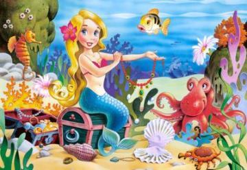 Puzzle Castorland 120 mini Mica sirena 2 - Pret | Preturi Puzzle Castorland 120 mini Mica sirena 2