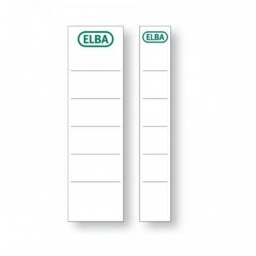 Etichete albe pentru biblioraft 80 mm , 10/set, ELBA - Pret | Preturi Etichete albe pentru biblioraft 80 mm , 10/set, ELBA