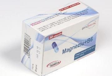 Magneziu cu B6 *50cps - Pret | Preturi Magneziu cu B6 *50cps