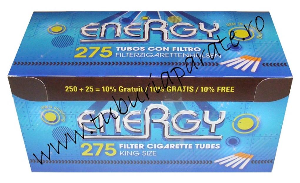 Tuburi Tigari pt.Tutun Energy 275 Buc. - Pret | Preturi Tuburi Tigari pt.Tutun Energy 275 Buc.