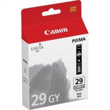 CARTUS INKJET CANON PGI-29GY GREY, BS4871B001AA - Pret | Preturi CARTUS INKJET CANON PGI-29GY GREY, BS4871B001AA